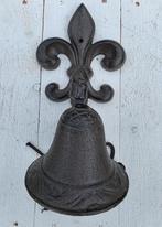 FRANSE LELIE / DEURBEL / GIETIJZER / €13,95, Tuin en Terras, Tuinwanddecoratie, Huis en tuin decoratie Marie, Nieuw, Info@huisentuindecoratiemarie.nl