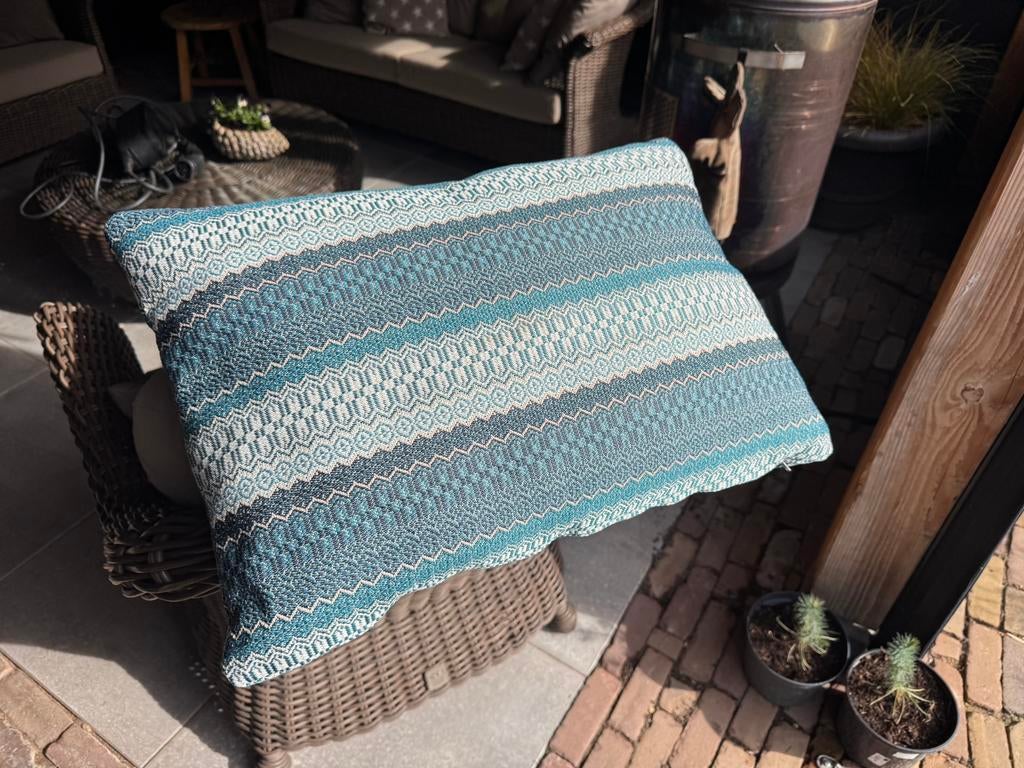 Borek Azzurro tuinkussens sierkussens, Ophalen, Zo goed als nieuw