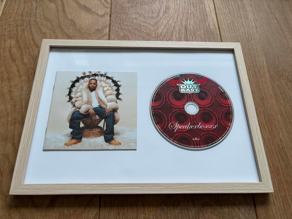OutKast Speakerboxxx Ingelijste CD - A4 Formaat, Ophalen of Verzenden, Nieuw in verpakking