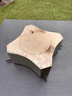 Nedco schoorsteenkap, rvs, tot Ø 300 mm, laag model, Ophalen of Verzenden, Gebruikt