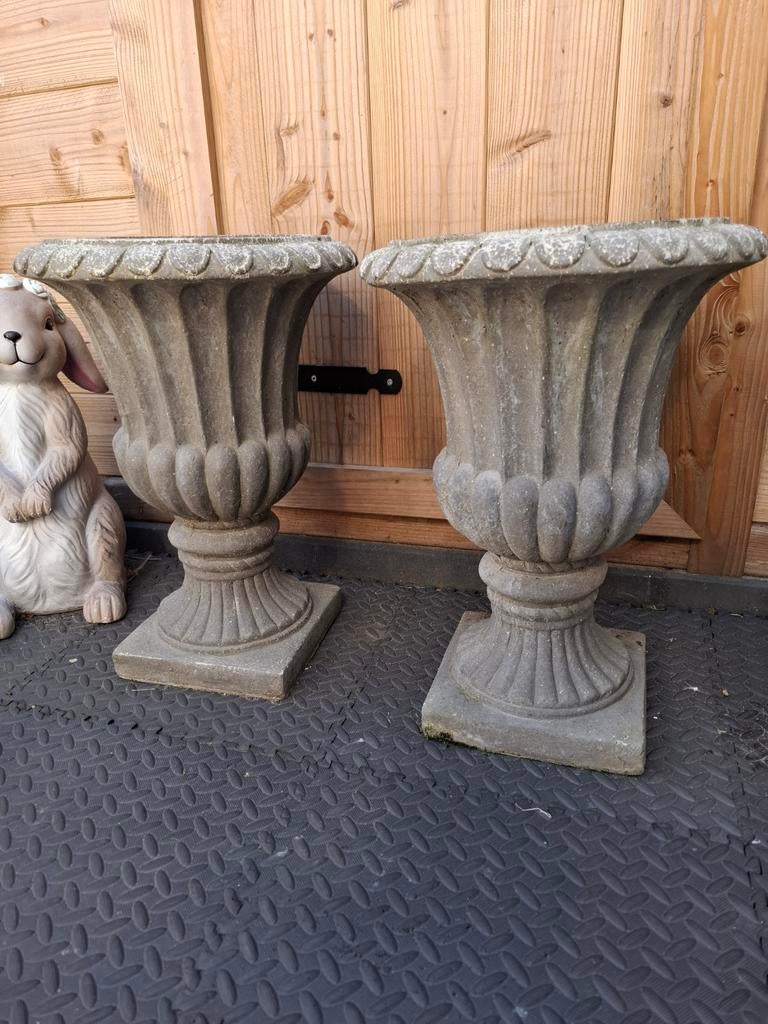 Prachtige franse louvre vazen (buiten bloempotten), Tuin en Terras, Tuinvazen, Ophalen