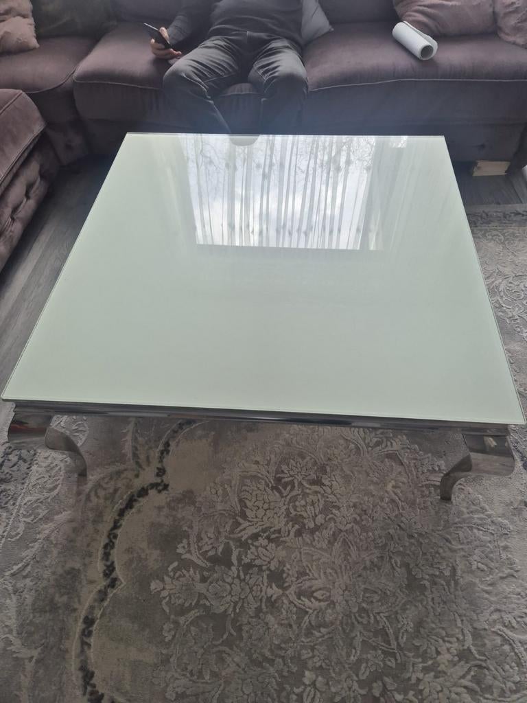 Salontafel, Huis en Inrichting, Ophalen, 100 tot 150 cm, 50 tot 100 cm, Zo goed als nieuw