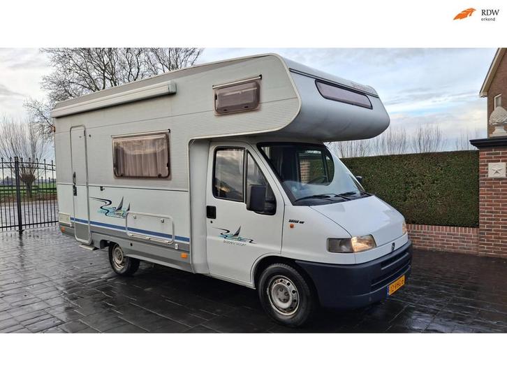 Fiat 230 2.8 Turbo Dethleffs 4 pers douche Toilet Keuken boi, Caravans en Kamperen, Campers, Bedrijf, Fiat, Diesel, Handgeschakeld