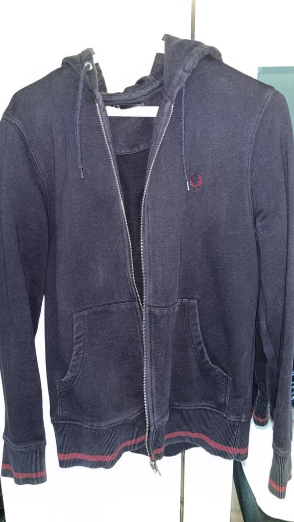Fred Perry vest maat M, Ophalen of Verzenden, Zo goed als nieuw, Blauw