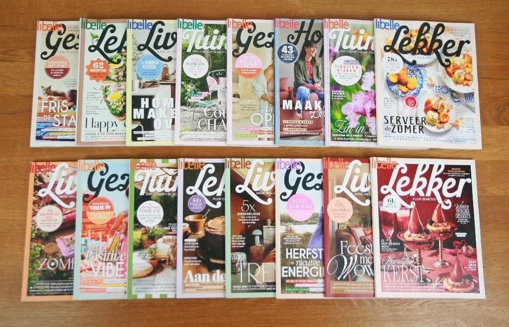 Libelle SPECIALS jaargang 2025 - 16x Lekker, Living, Gezond, Boeken, Tijdschriften en Kranten, Ophalen of Verzenden, Zo goed als nieuw