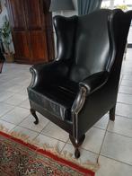 Oorfauteuil engels chesterfield, Ophalen, 75 tot 100 cm