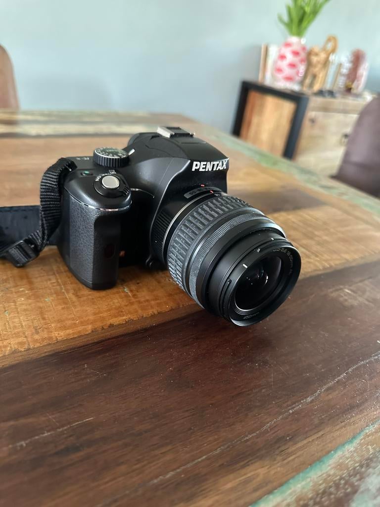 Pentax K-x spiegelreflexcamera + lens – zo goed als nieuw!, Audio, Tv en Foto, Fotocamera's Digitaal, Ophalen of Verzenden, Zo goed als nieuw