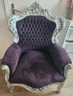 Barok stoel zwart/zilver, Ophalen