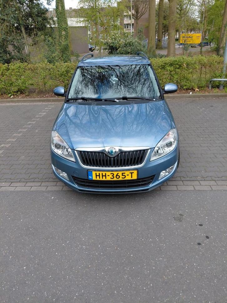 Skoda fabia, Auto's, Skoda, Bedrijf, Fabia, Diesel, Blauw, Ophalen
