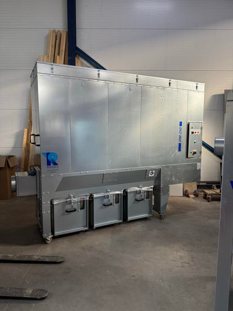 Riedex DM 250 Onderdruk Afzuiger - Frequentieregeling & ATEX, Ophalen