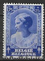 Belgie 1937 - Yvert/OBP 464 - Josephine-Charlotte (ST), Verzenden, Gestempeld, Koninklijk huis