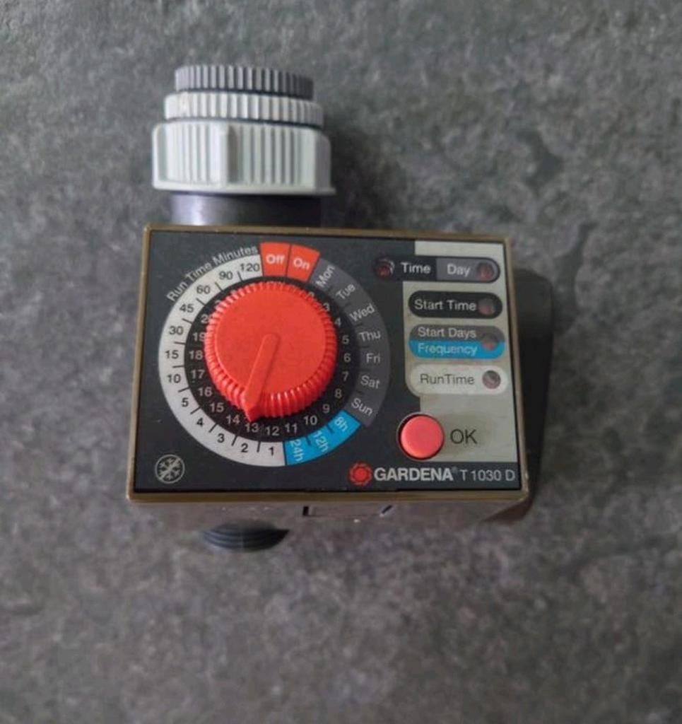Gardena T 1030 D beregeningsbesturingssysteem, nette staat!, Tuin en Terras, Bewateringscomputers, Ophalen of Verzenden, Zo goed als nieuw