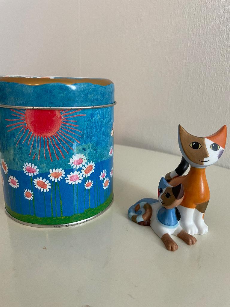 Rosina Wachtmeister kattenbeeldje, Ophalen of Verzenden, Zo goed als nieuw, Porselein, Beeldje(s)