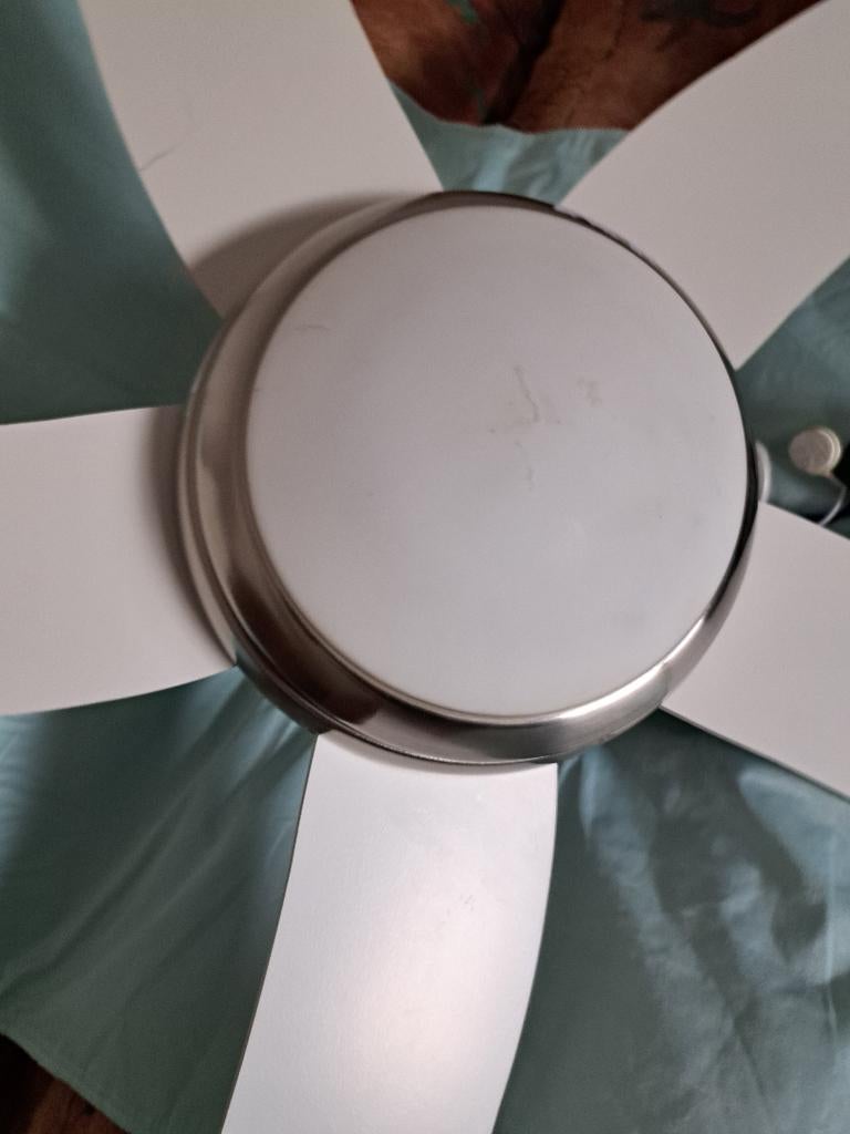 Grote plafondventilator met verlichting en afstandsbediening, Witgoed en Apparatuur, Ventilatoren, Ophalen, Ventilator met afstandsbediening