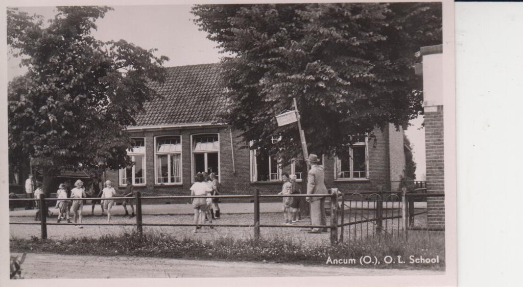 DALFSEN (ANCUM) 4x zie scans, Verzenden, 1940 tot 1960, Ongelopen, Overijssel