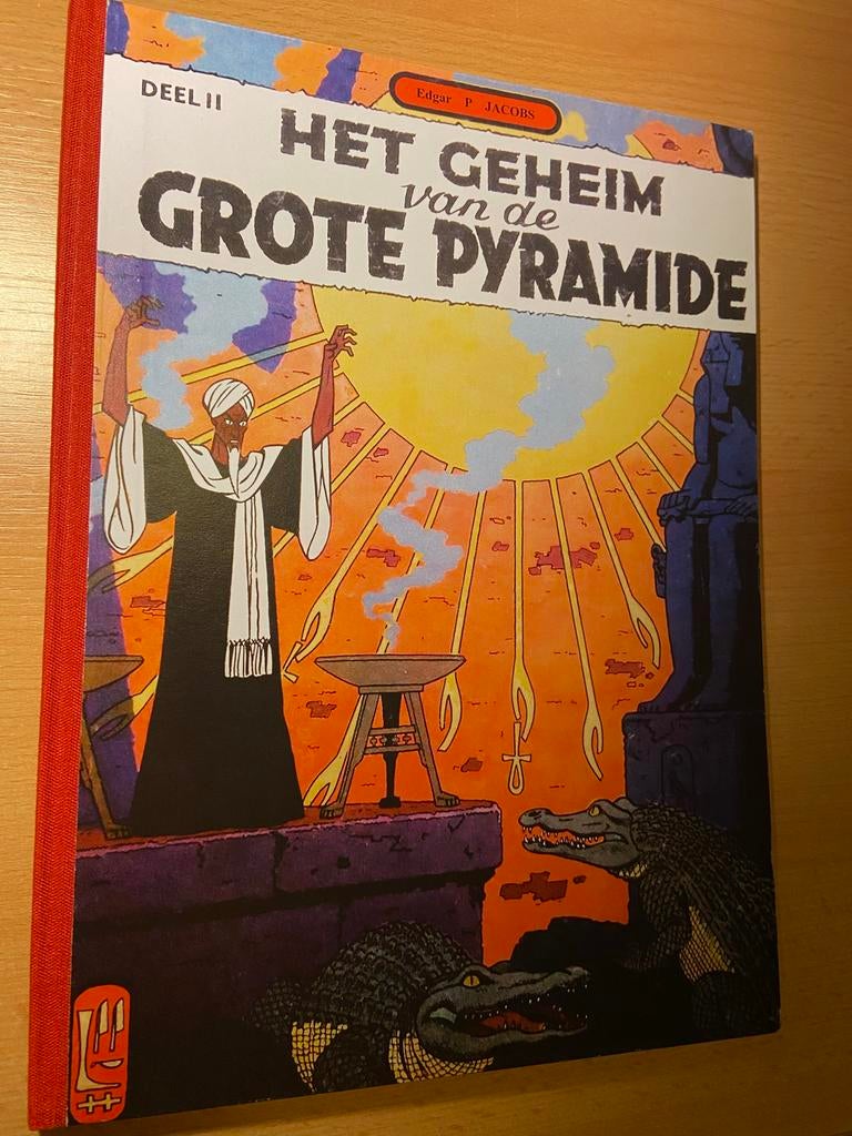 Blake en Mortimer: Het Geheim van de Grote Pyramide 2 (1950), Boeken, Eén stripboek, Verzenden, Gelezen