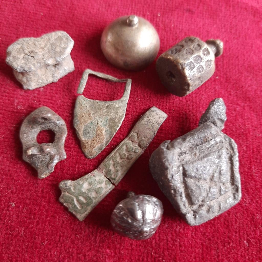 Bodemvondst Friesland: Lot Kleine Detectorvondsten