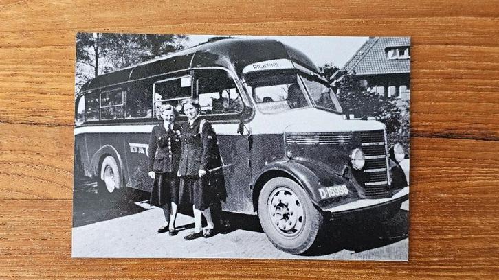 Foto BUS DABO Meppel 29 of 48, Verzamelen, Spoorwegen en Tramwegen, Gebruikt, Bus of Metro, Overige typen, Verzenden