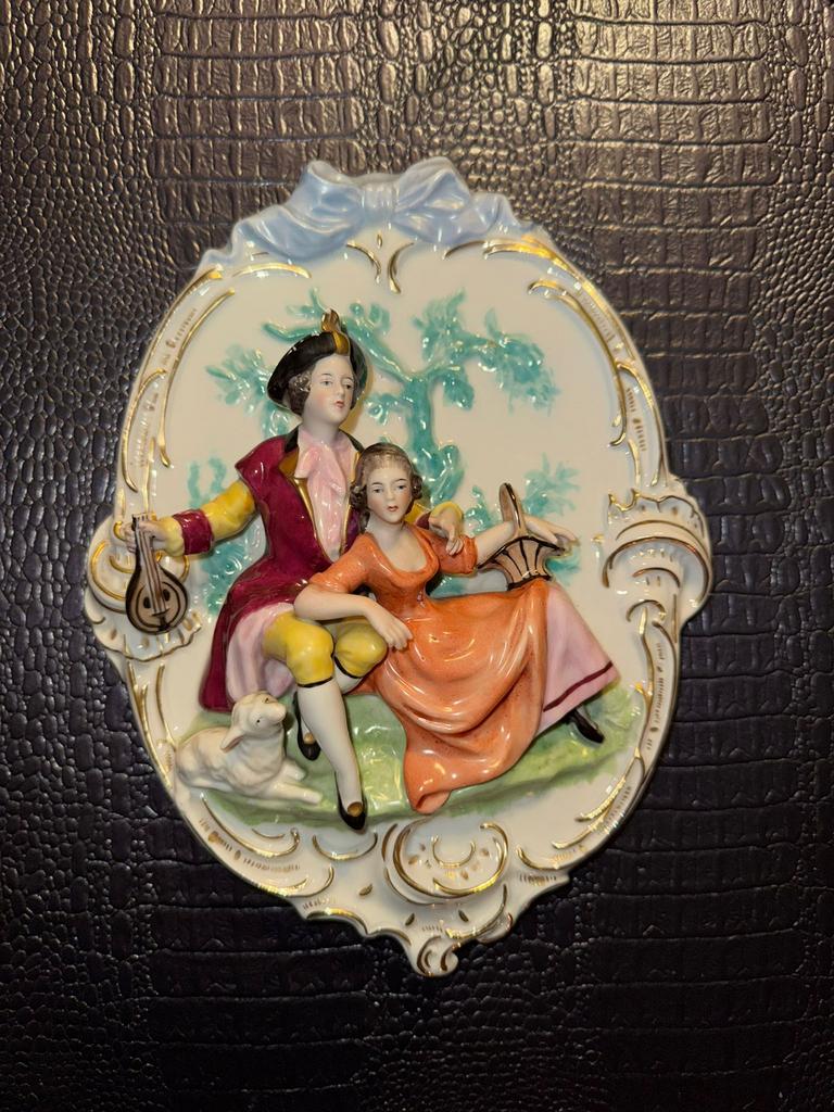 Porseleinen muur console, Ophalen of Verzenden