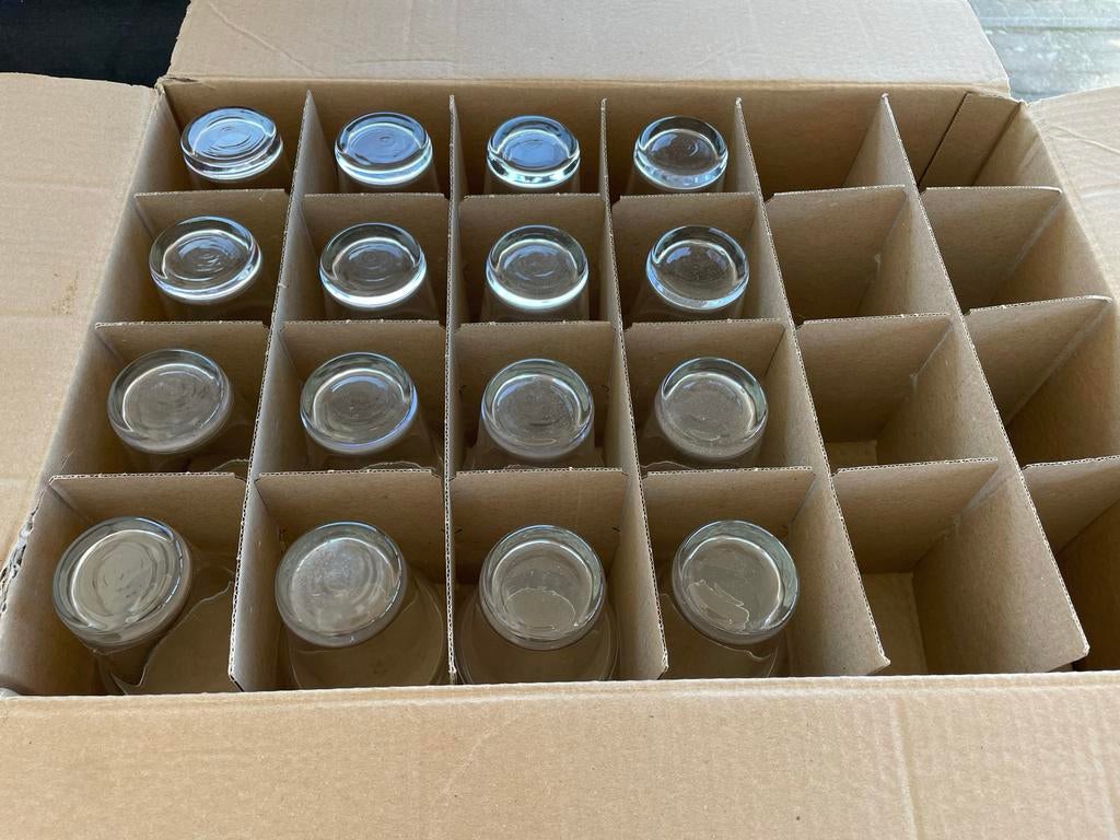 Nieuwe Arcoroc Breda Stapel Bierglazen 28cl - Doos van 72, Ophalen, Nieuw