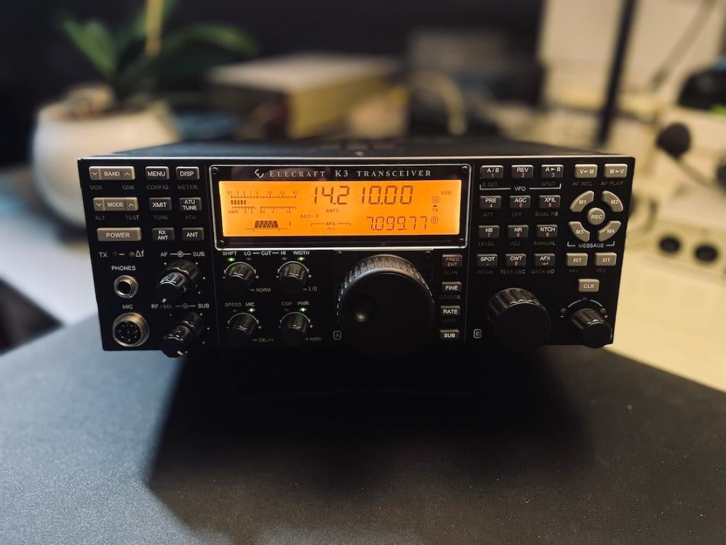 Elecraft K3 + "tuning", Telecommunicatie, Zenders en Ontvangers, Verzenden, Zo goed als nieuw, Zender en Ontvanger