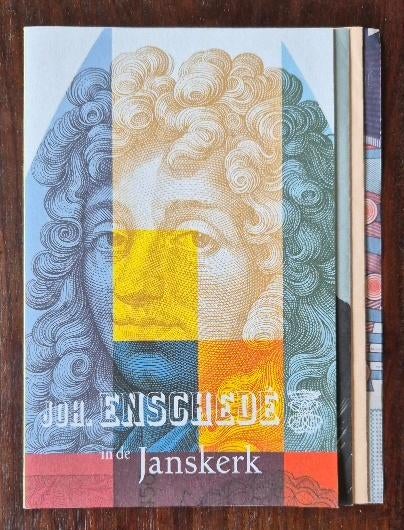 folder tentoonstelling Joh. Enschede, Ophalen, Euro's, Setje