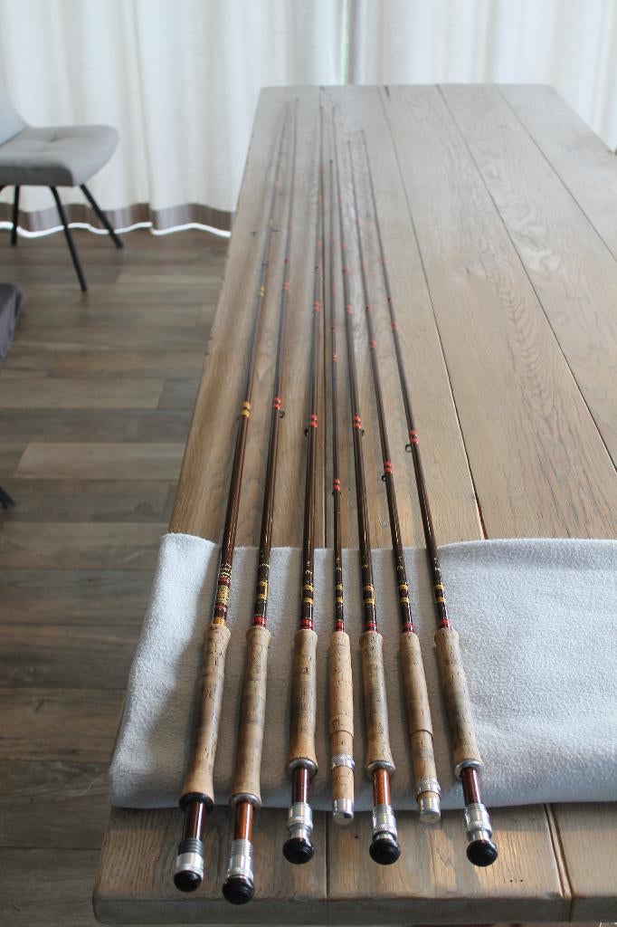 vliegvis hengels van Pateke Morton, Hardy en Sheakspeare, Ophalen, Zo goed als nieuw, Vislijn