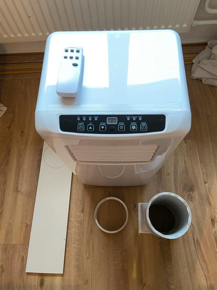 Mobiele airco bari/vegas, Witgoed en Apparatuur, Airco's, Zo goed als nieuw, Mobiele airco, Minder dan 60 m³, 3 snelheden of meer