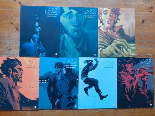 Jazz Maynard Raule & Roger, Boeken, Stripboeken, Zo goed als nieuw, Complete serie of reeks, Ophalen of Verzenden