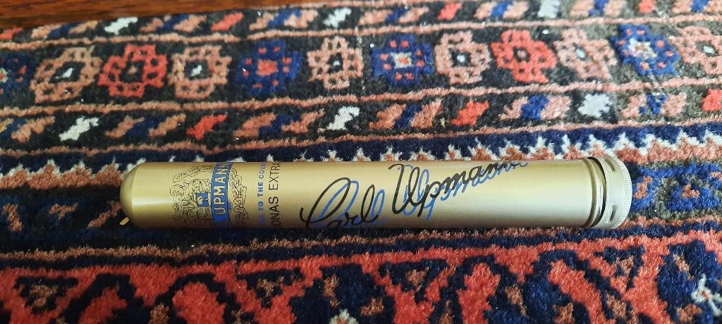 set 3 Vintage Carl Upmann Corona Extra Sigaren incl. Kokers, Verzamelen, Ophalen, Nieuw, Tabaksdoos of Verpakking