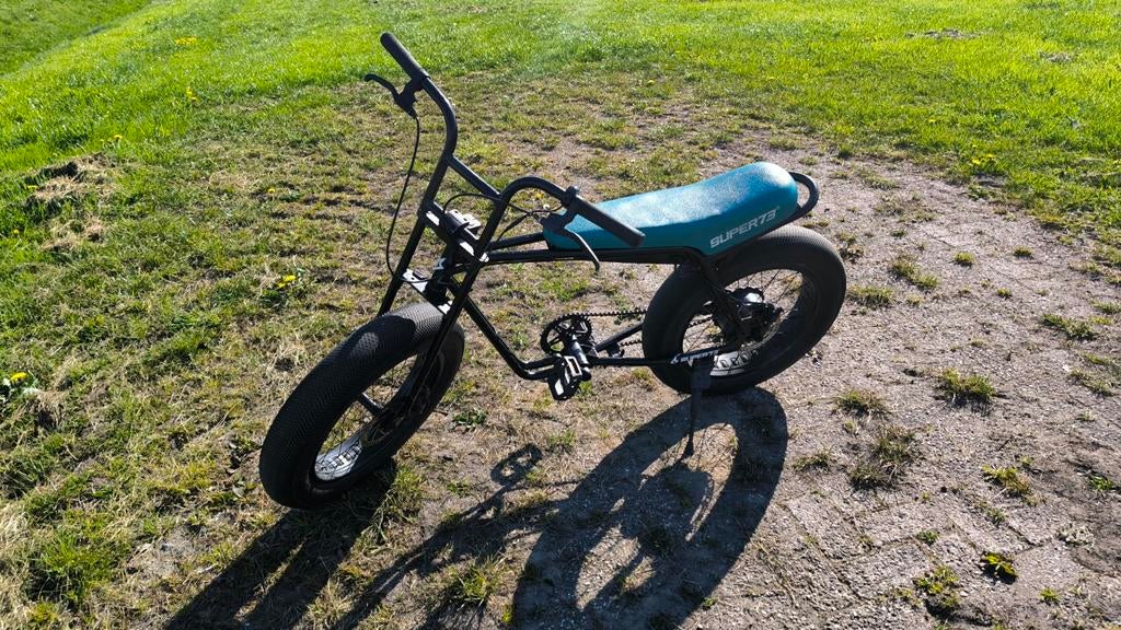 Super73 E-bike - Stijlvolle en robuuste elektrische fiets, Overige merken, Gebruikt, Ophalen of Verzenden, Minder dan 47 cm