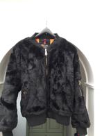 Dames Bomber Jack/Jas ALHA-INDUSTRIES Zwart., Ophalen of Verzenden, Zo goed als nieuw, Maat 38/40 (M), Zwart