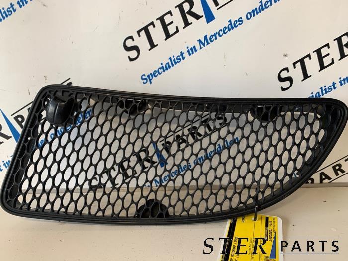 Luchtrooster motorkap links van een Mercedes SLK (762), Gebruikt, -, Ophalen of Verzenden, -