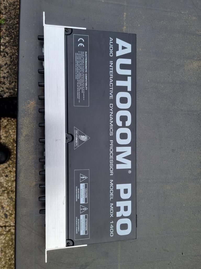 Behringer Autocom Pro MDX 1400 Compressor/Limiter/Gate, Ophalen, Gebruikt, Compressor