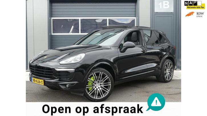 Porsche Cayenne 3.0 S E-Hybrid Automaaat Schuifdak Apple Car, Auto's, Porsche, Bedrijf, Te koop, Cayenne, 4x4, ABS, Achteruitrijcamera