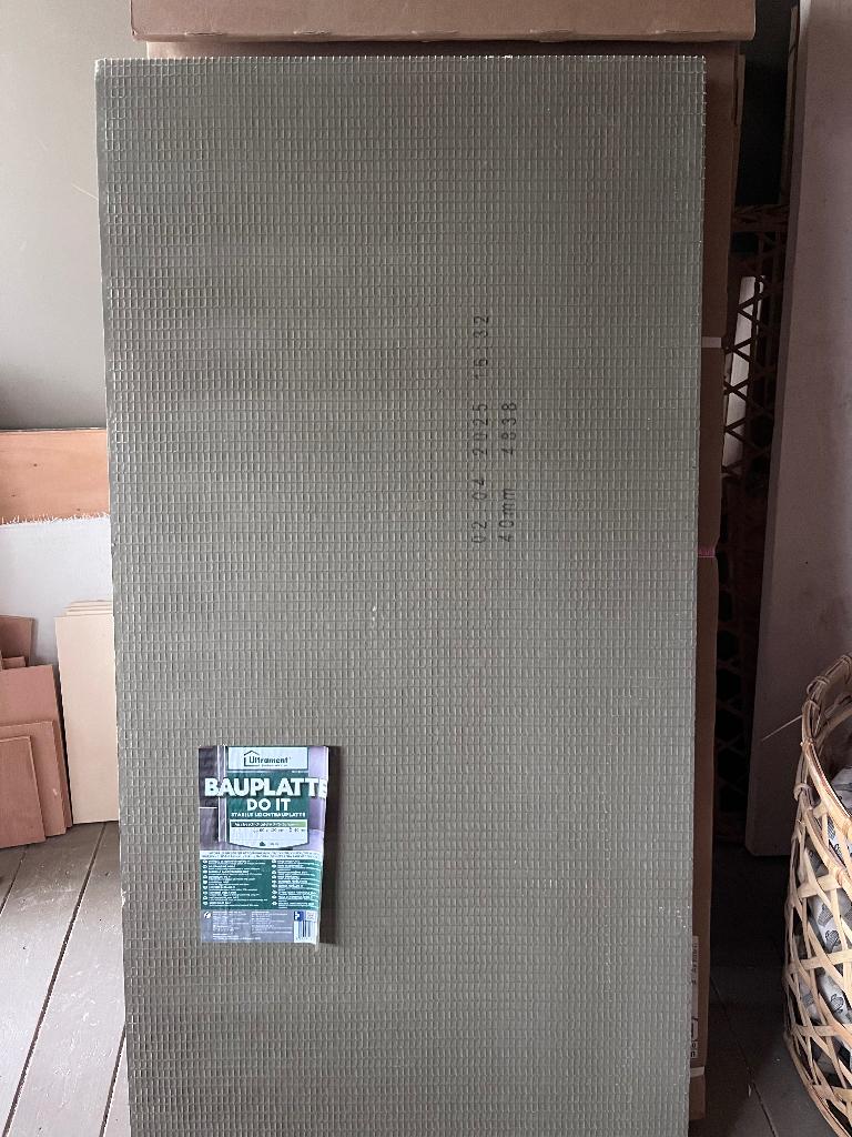 9x wedi / foby / Ultrament board of platen, waterbestendig, Doe-het-zelf en Verbouw, Ophalen, Nieuw