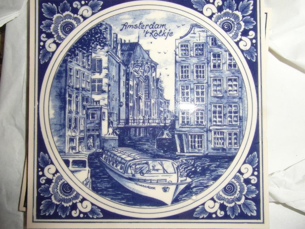 Tegel, Amsterdam naar 't Kolkje, Ophalen of Verzenden, Zo goed als nieuw
