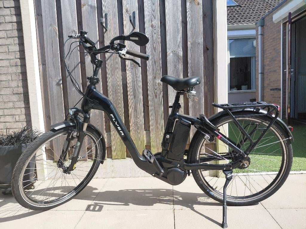 Flyer GoTour 4, Fietsen en Brommers, Elektrische fietsen, Zo goed als nieuw, Minder dan 47 cm, 50 km per accu of meer, Ophalen