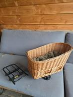 Honden fietsmand, Ophalen