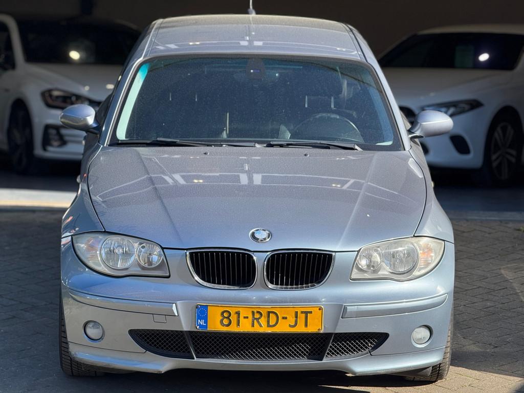 BMW 1-serie 120d High Executive Automaat, Auto's, BMW, 4 cilinders, Blauw, 163 pk, Origineel Nederlands