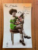 6-12-1923 Meisje op stoel, Ophalen of Verzenden, 1920 tot 1940, Gelopen, Kinderen