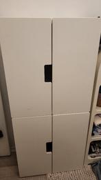 Witte kastjes, Ophalen, Met deur(en), Eikenhout, 50 tot 100 cm