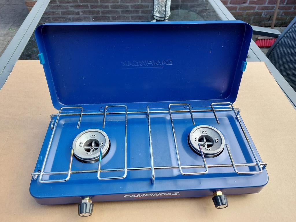 2 pits kooktoestel van het merk campingaz, Caravans en Kamperen, Kampeeraccessoires, Ophalen of Verzenden, Zo goed als nieuw