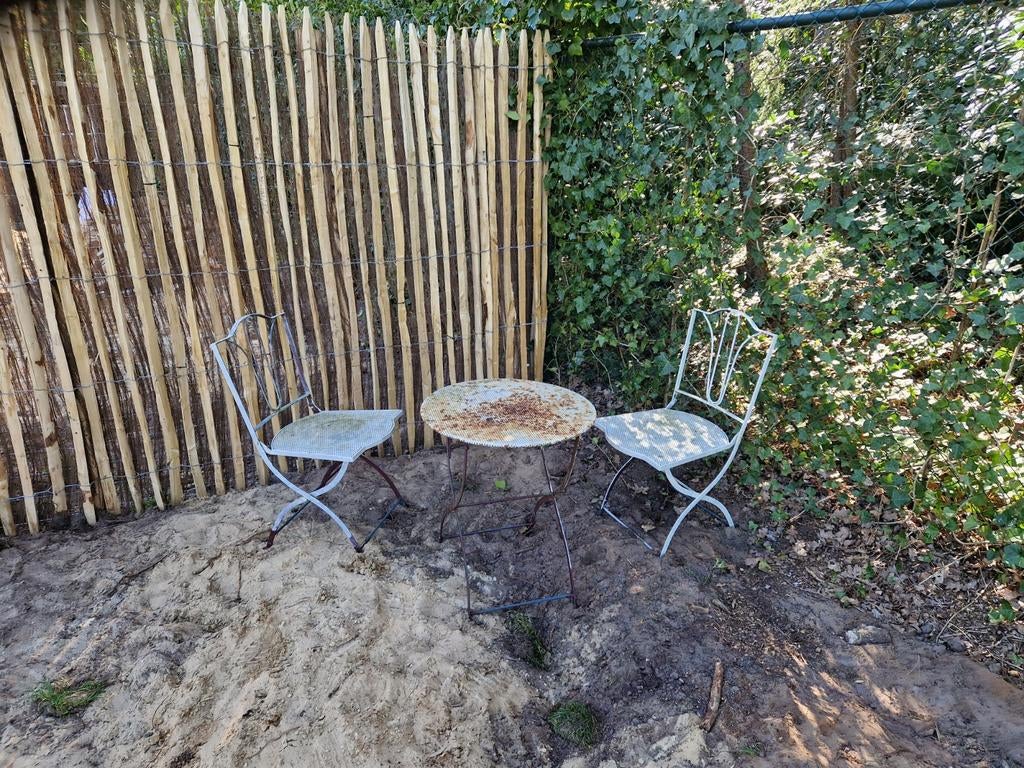 Oud bistrosetje, Tuin en Terras, Ophalen
