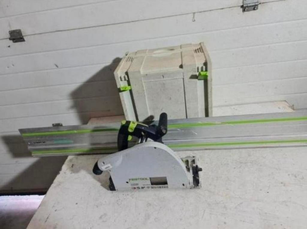 Festool TS 75 EBQ-Plus Invalcirkelzaag - Krachtig in liniaal, Ophalen of Verzenden, Festool, N.v.t, N.v.t