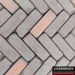 68.6m2 Waterpasserend klinker gebakken dikformaat rood/bruin, Ophalen, Gebruikt, Keramiek, Klinkers