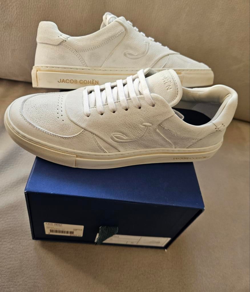 Nieuwe Jacob Cohen leren witte sneakers dreamer maat 40, Ophalen of Verzenden, Nieuw, Wit