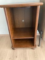 Eikenhouten kastje voor platenspeler en/of stereo, Ophalen, Gebruikt