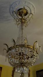 Antieke empire style zak luchter 120 cm 1900 e, Ophalen