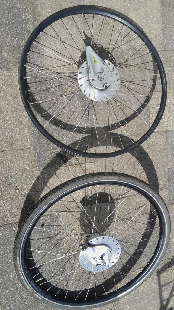Shimano fietswiel set - Gebruikt, Ophalen of Verzenden, Gebruikt, Wiel, Shimano